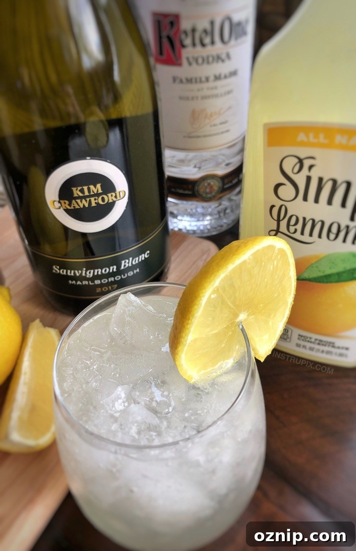 8 Unexpected Ways to Enjoy Wine 12 Wine, vodka and lemonade cocktail
