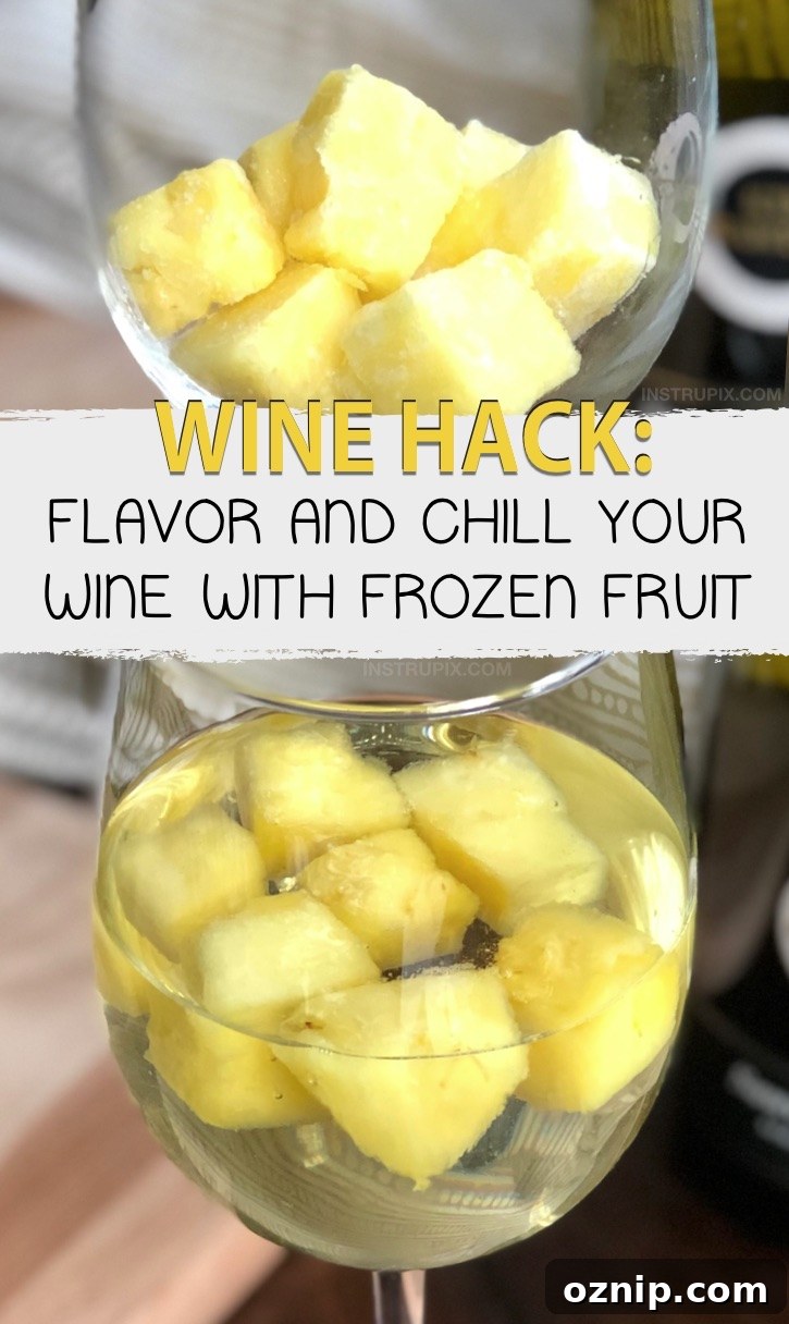 8 Unexpected Ways to Enjoy Wine 4 Wine Hacks: frozen fruit pairings