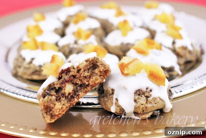 Christmas Fruitcake Cookies