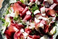 Bresaola Salad with Apple and Radicchio Recipe