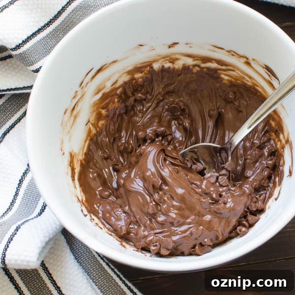 melting chocolate