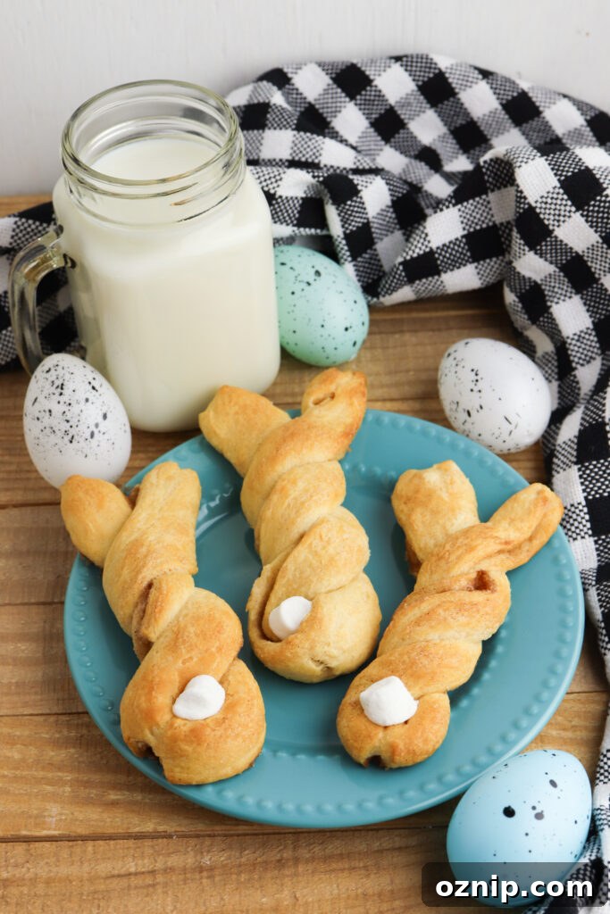 Plated Easter treats