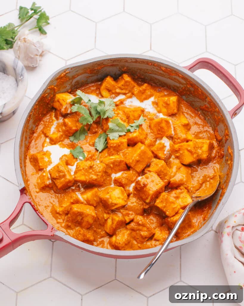 Butter Paneer in pan