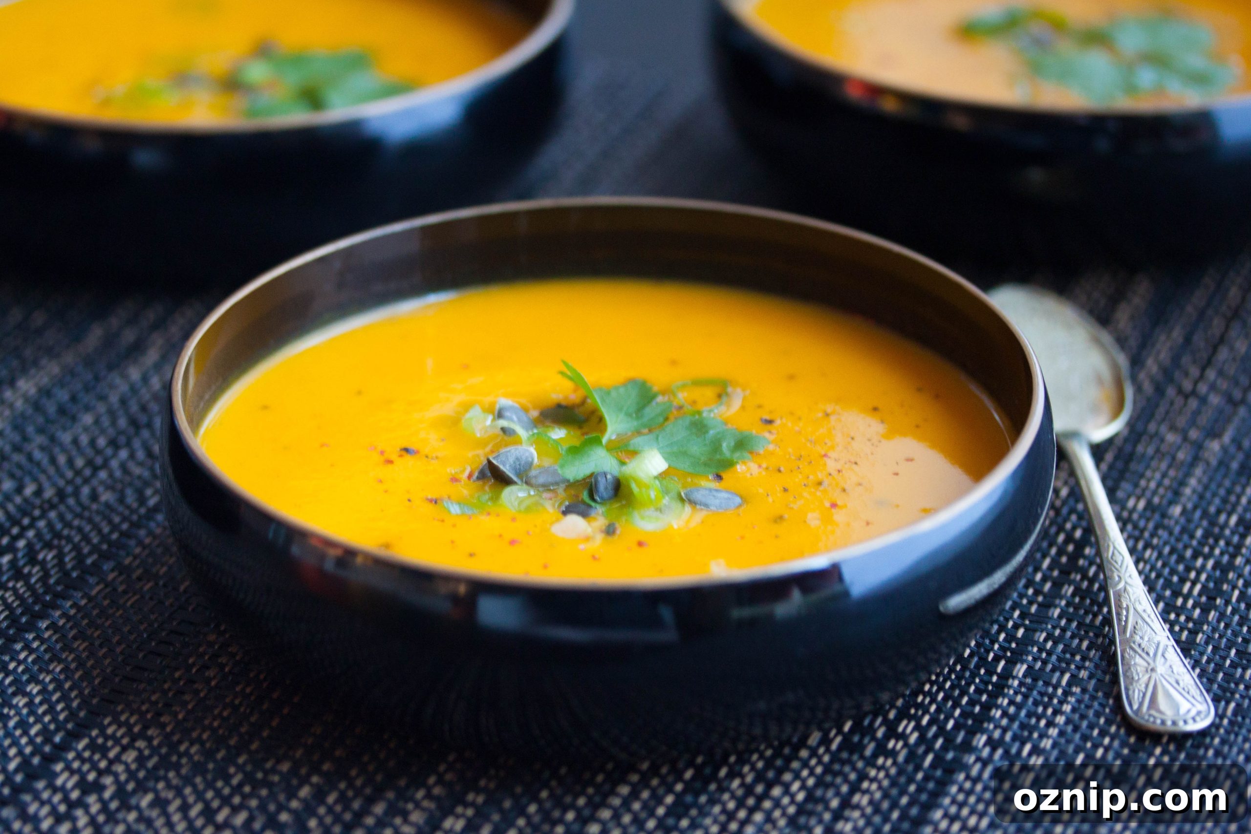 Carrot Ginger Turmeric Soup 2 Carrot soup with ginger