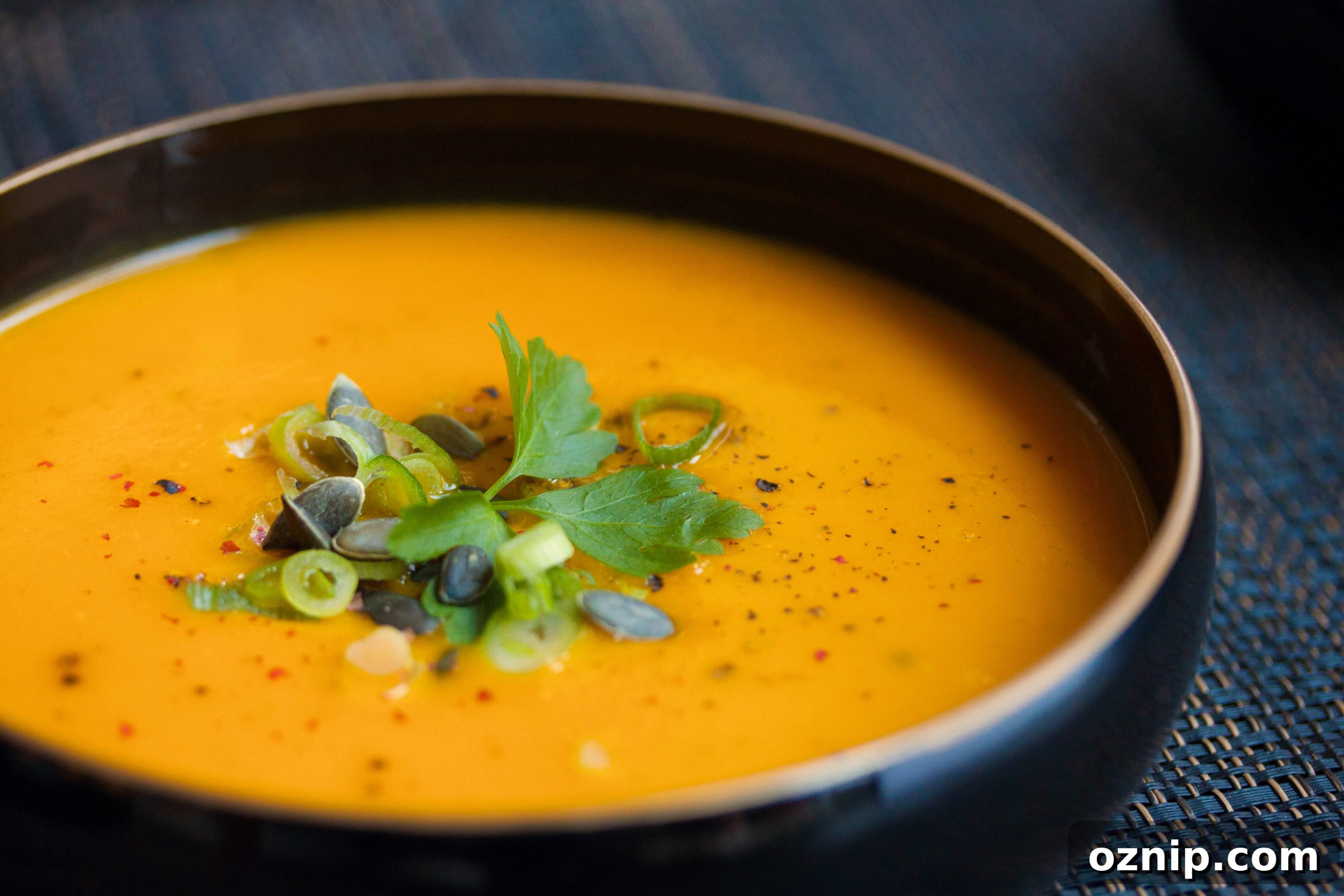 Carrot Ginger Turmeric Soup 4 Carrot soup with ginger