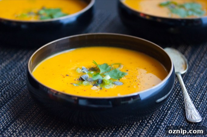 Carrot soup with ginger and turmeric