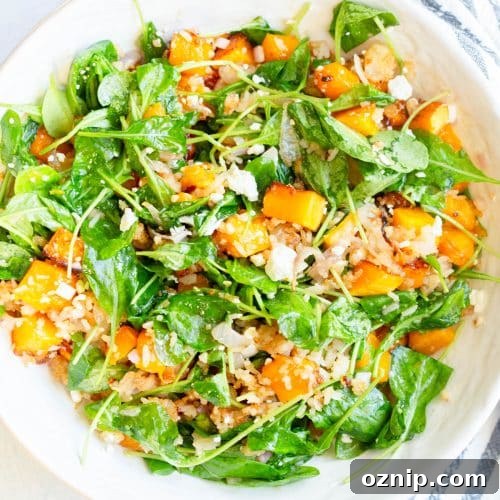 Winter Crispy Rice Salad