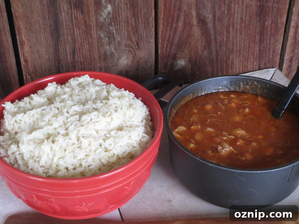 Haitian Rice with Sauce