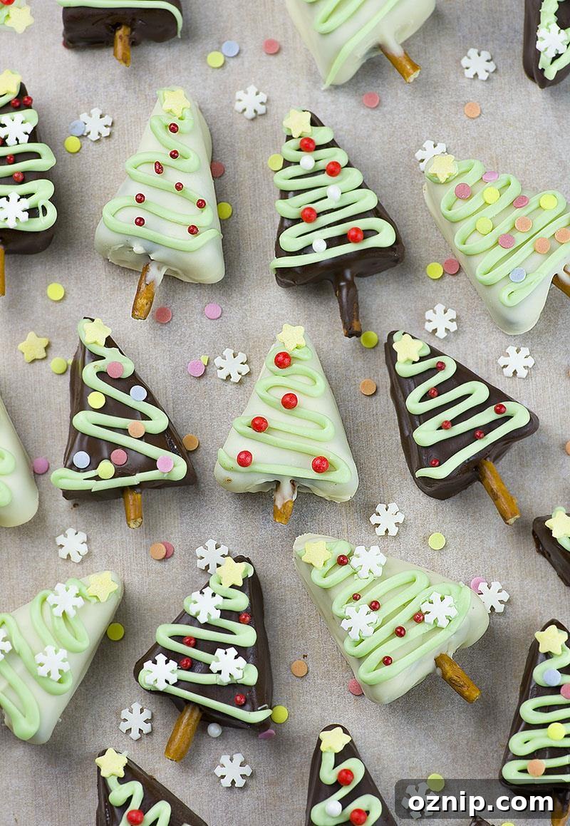 Christmas Tree Oreo Truffles are easy and fun holiday dessert recipe! Your favorite, three ingredient, Cream Cheese Oreo Truffles get festive makeover!!!