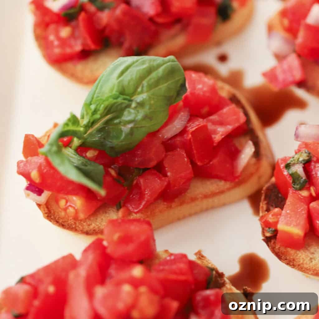 Best bruschetta recipe; tomato bruschetta.