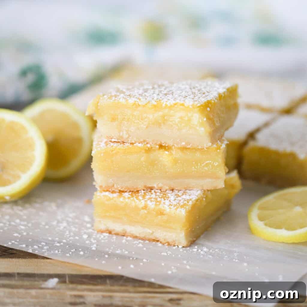 The best lemon bars from scratch, lemon bar recipe easy.