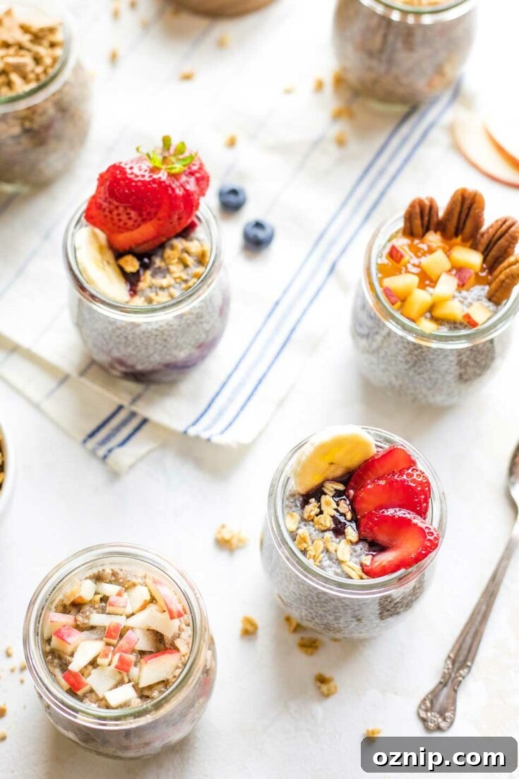 Top 10 Recipes of 2021: Most Popular Dishes Revealed 11 Several small jars with different chia pudding flavor combos and toppings.