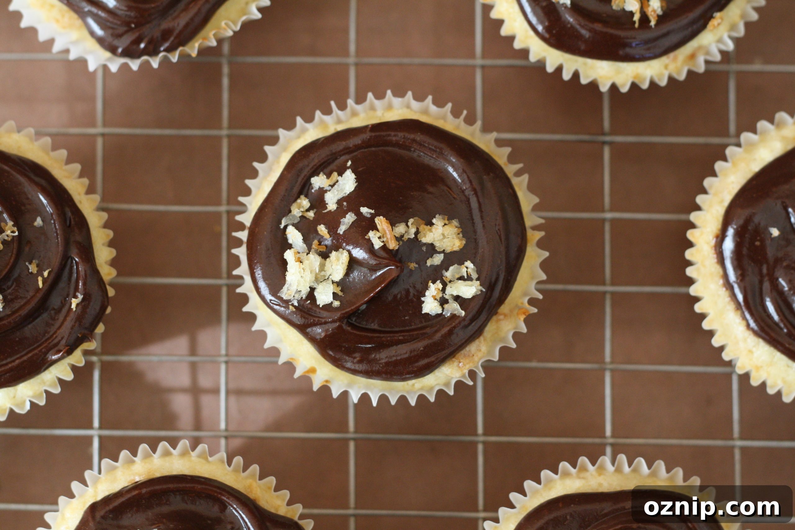 croissant cupcakes by butter me up, Brooklyn!, up close