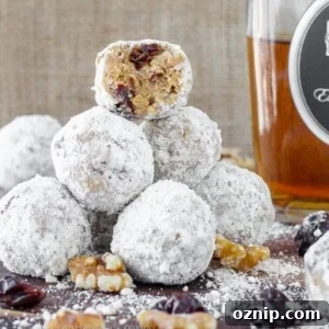 No Bake Gingersnap Brandy Balls