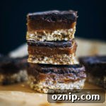 Raw Mocha Caramel Slice | Well and Full | #raw #vegan #recipe