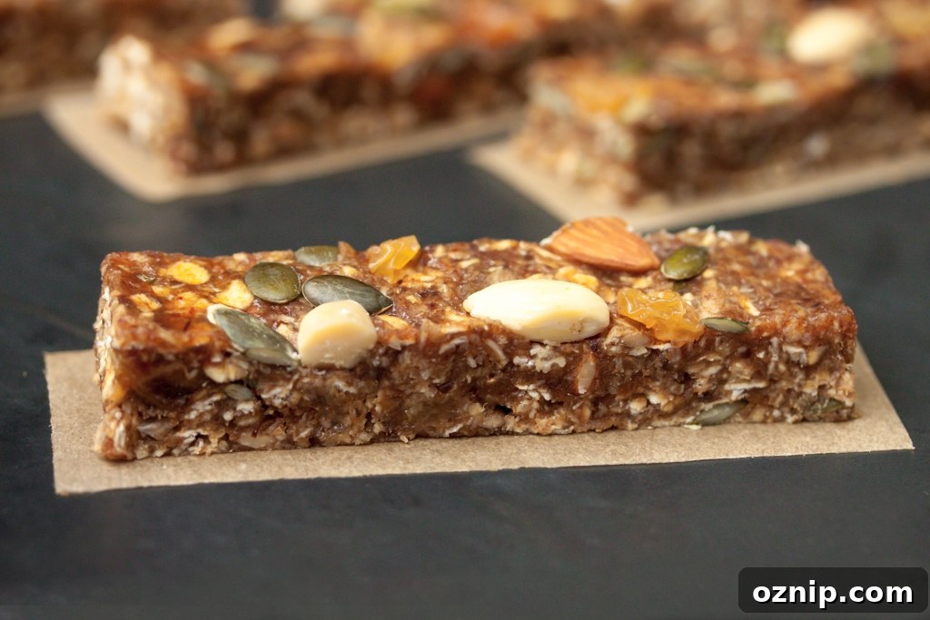No-Bake Breakfast Bars