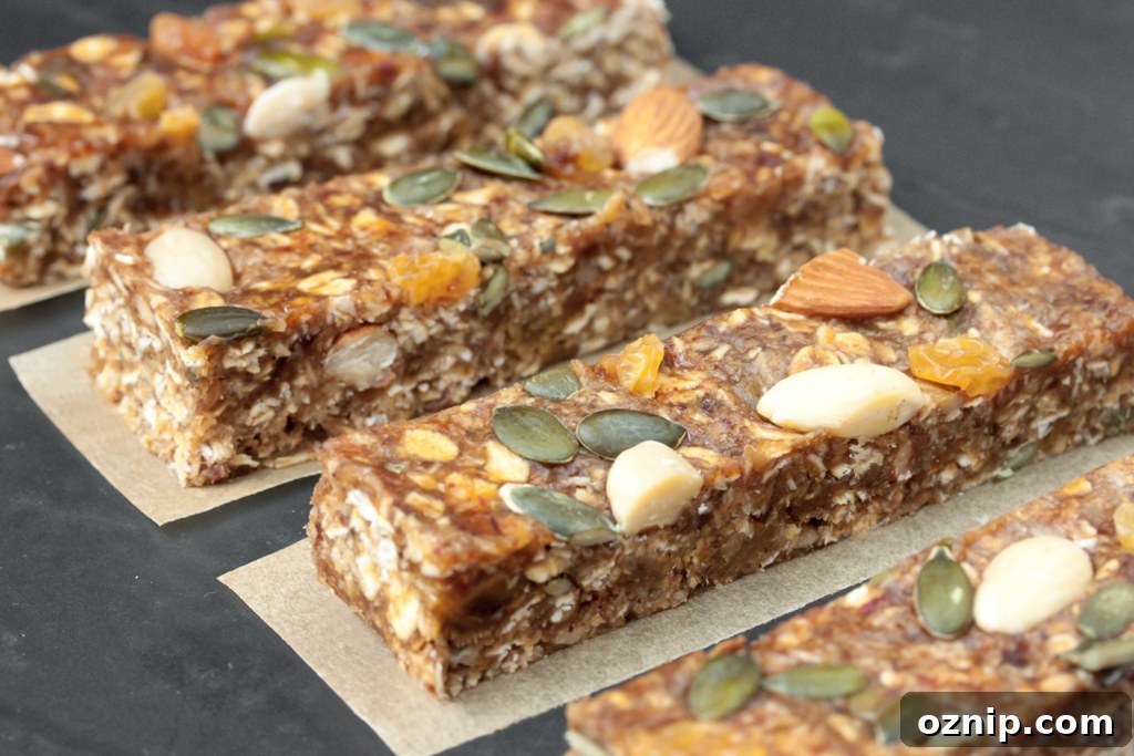 No-Bake Breakfast Bars