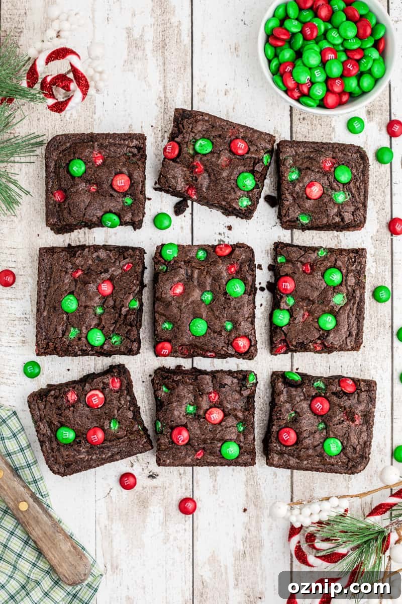 M&M Brownies