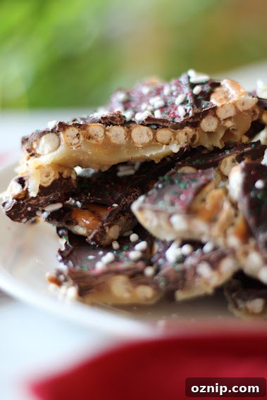 Gluten-Free Christmas Bark Recipe 9 Finished gluten-free Christmas bark pieces