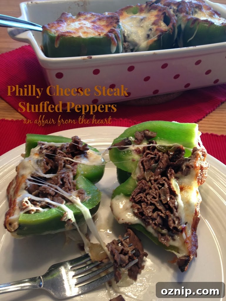 10 Savory Recipes from 2015 Worth Revisiting 6 Philly Cheesesteak Stuffed Peppers - An Affair from the Heart