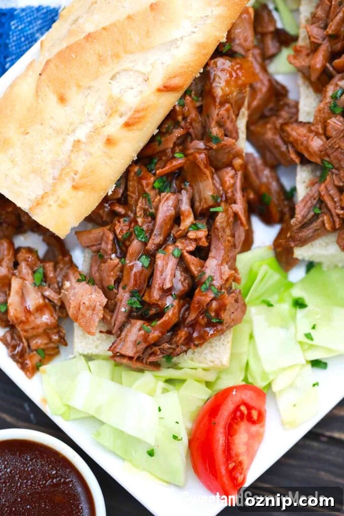 Tender Smoked Beef Brisket Recipe 15 shredded beef brisket sandwich