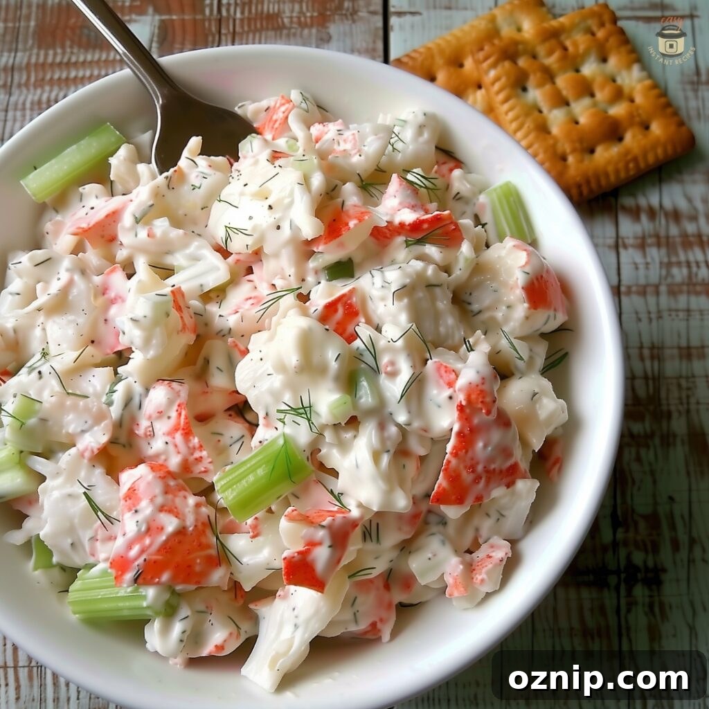 Crab Seafood Salad: A Refreshing and Tasty Recipe