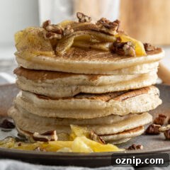 stack of Apple Pancakes