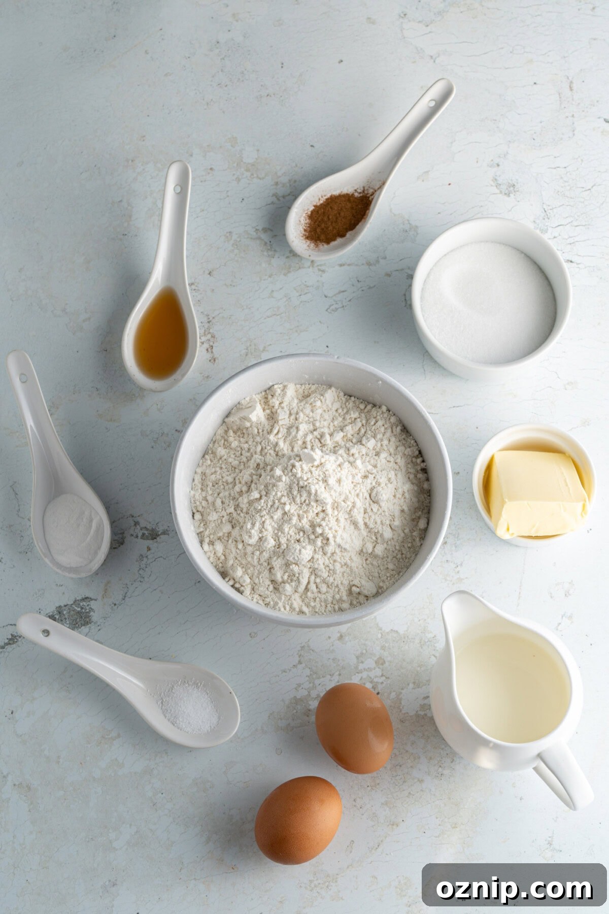 ingredients for Apple Pancakes