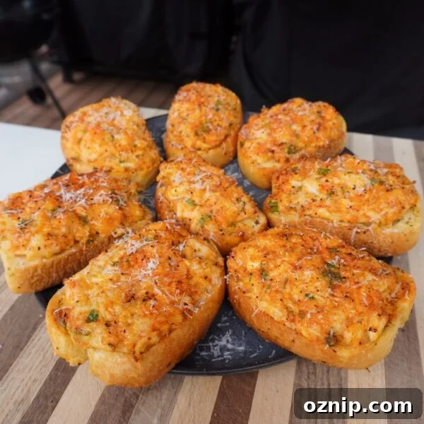 Smoked shrimp and crab toast