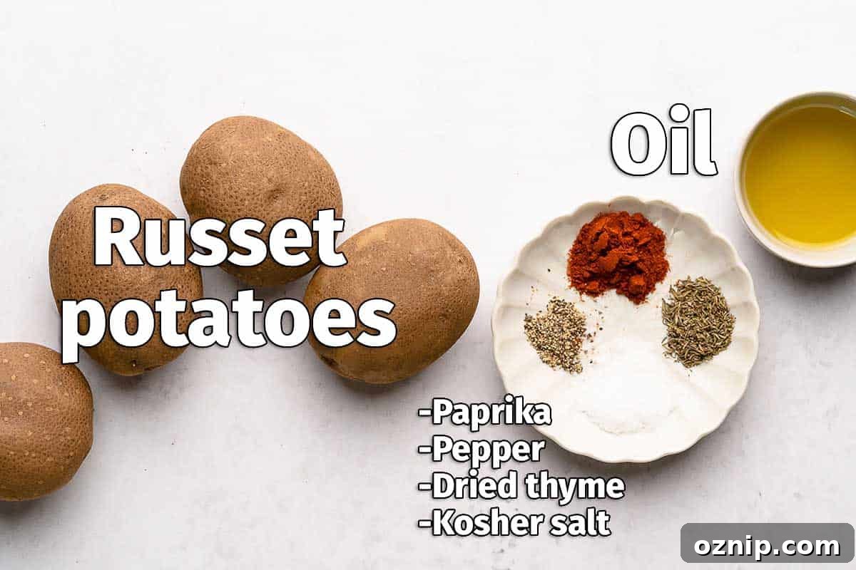 recipe ingredients on white background with text labels