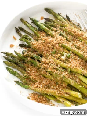 Slow Cooker Lasagna Recipe with Rich Meat Sauce 12 Roasted asparagus with garlic breadcrumbs