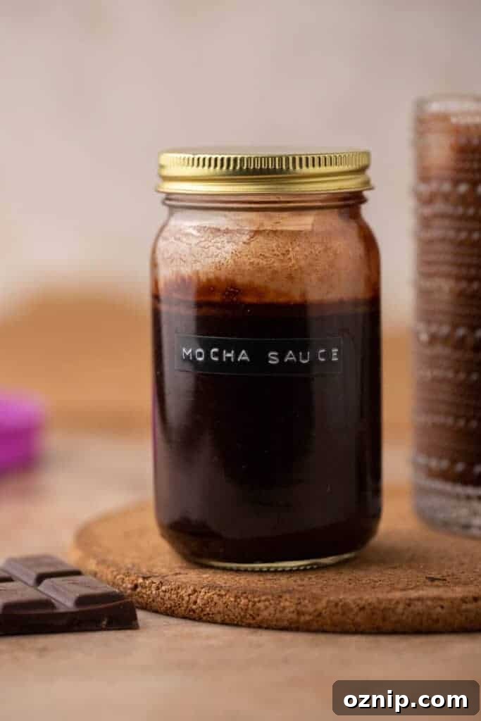 mocha sauce 