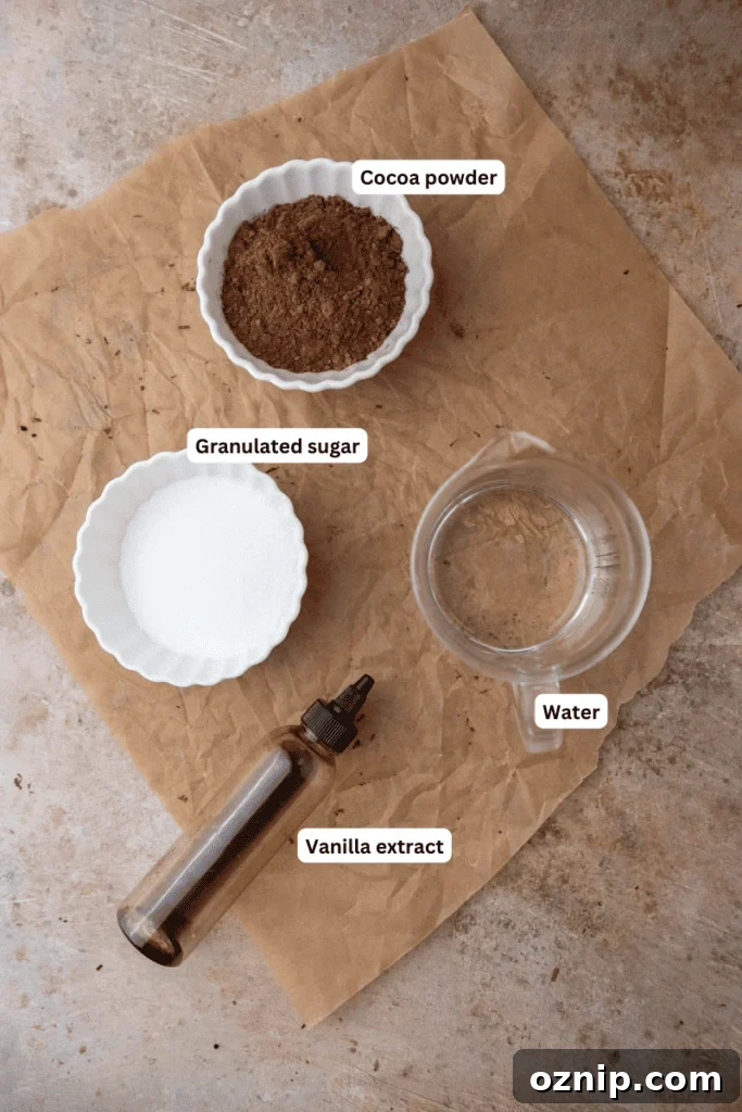 Ingredients on the counter