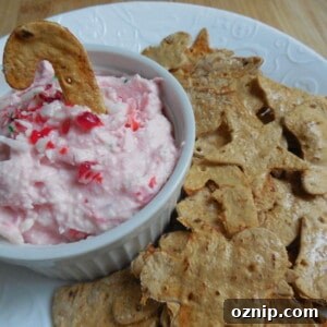dip and crackers