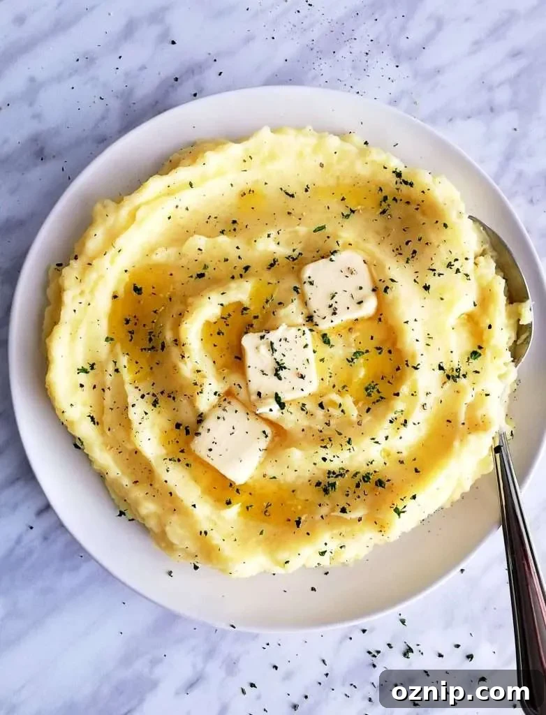 Top 7 Thanksgiving Side Dishes to Make This Year 2 creamy-mashed-potatoes-overhead