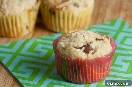 Banana Toffee Coconut Muffins from Healthy. Delicious. 