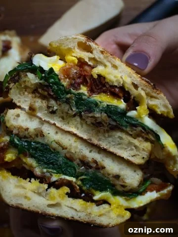 italian breakfast sandwich