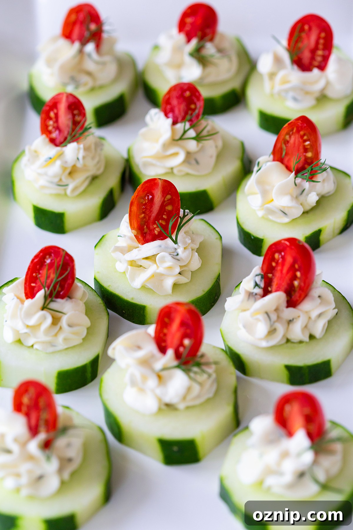Cream Cheese Cucumber Bites Recipe 5 Cucumber Cream Cheese Appetizer Bites