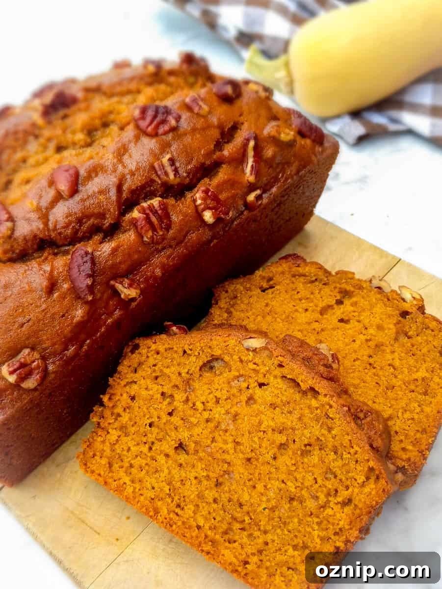 pumpkin spice loaf on board