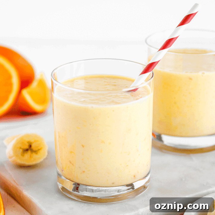 Orange Fruit Smoothie