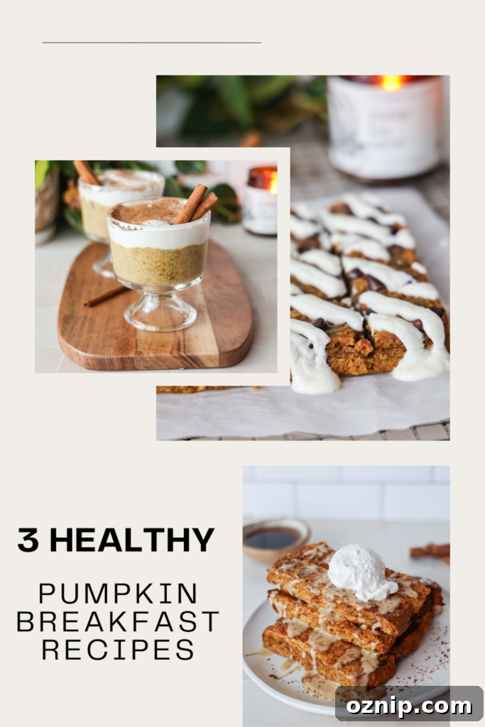 pumpkin breakfast recipes