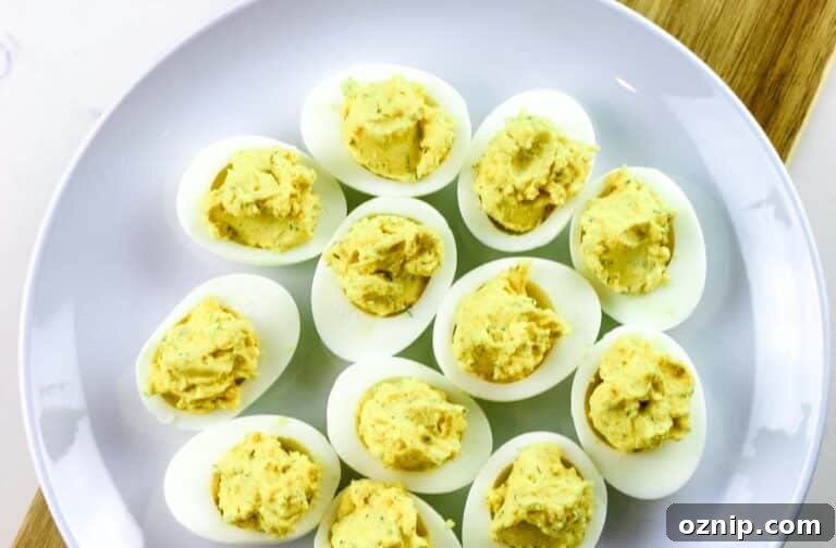 Classic Deviled Eggs Recipe for Parties 11 Platter with Easy Deviled Eggs