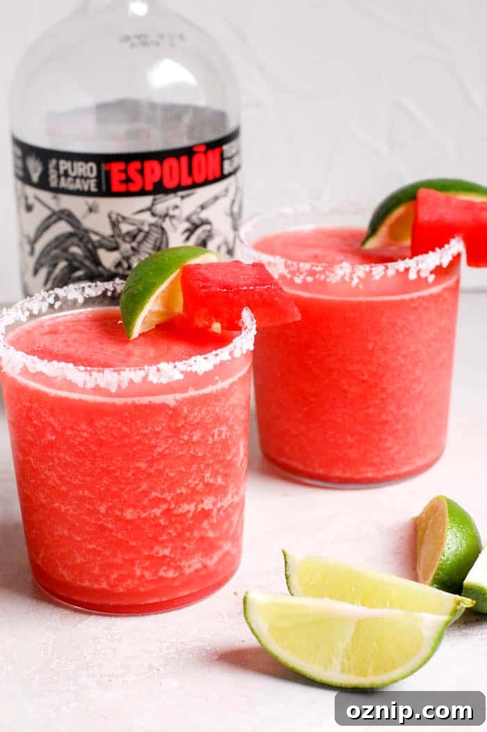 watermelon margaritas