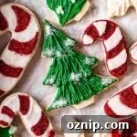 cut out sugar cookies in wooden serving box