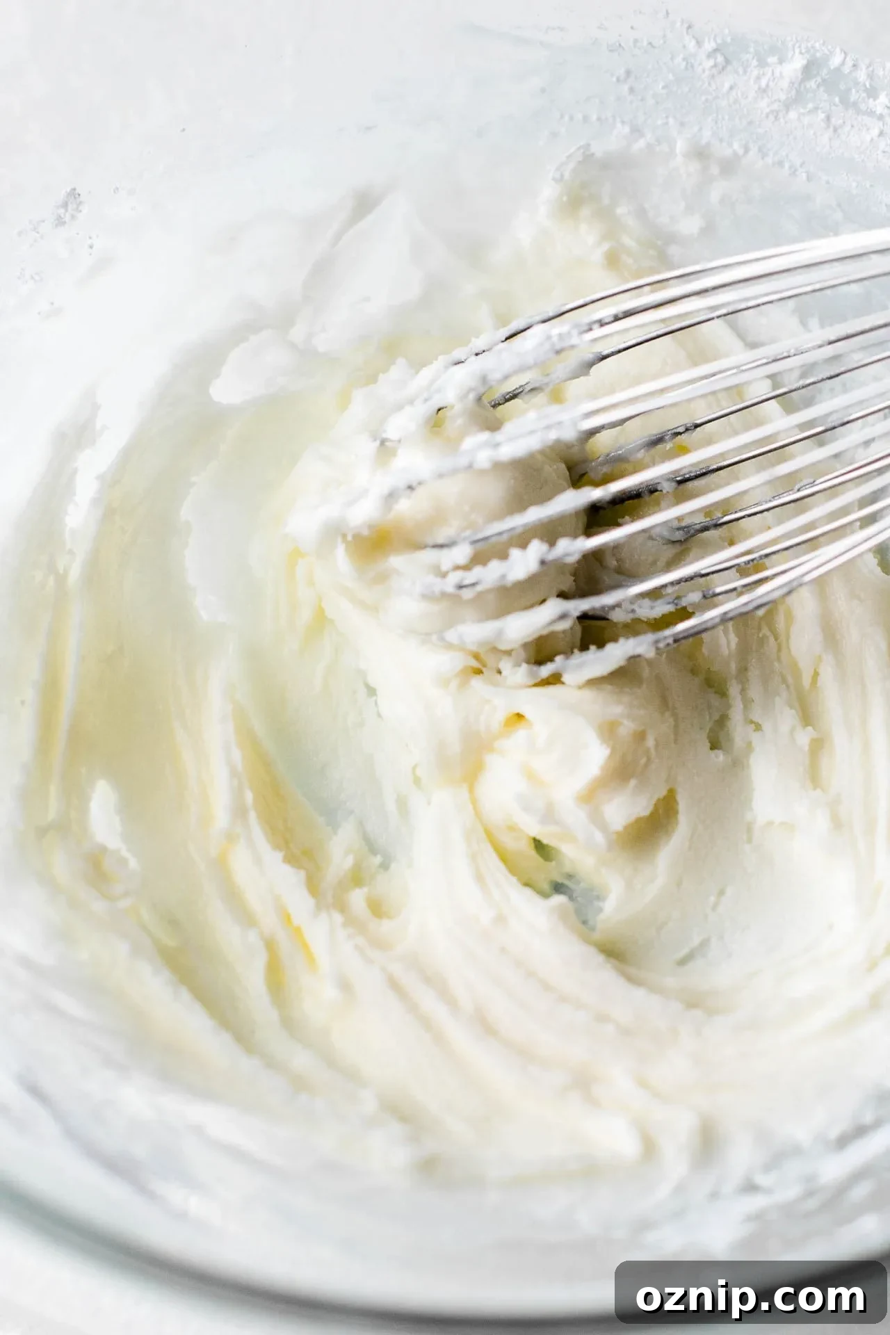 sugar cookie icing in bowl