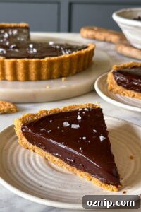 Salted caramel tart