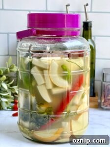 Quick Dongchimi: Radish Water Kimchi Recipe 13 Chilled dongchimi ready to eat