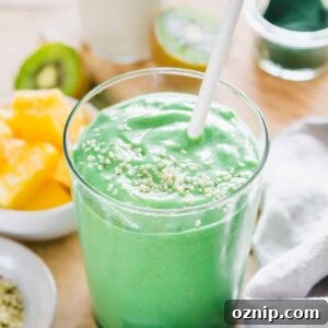 spirulina smoothie