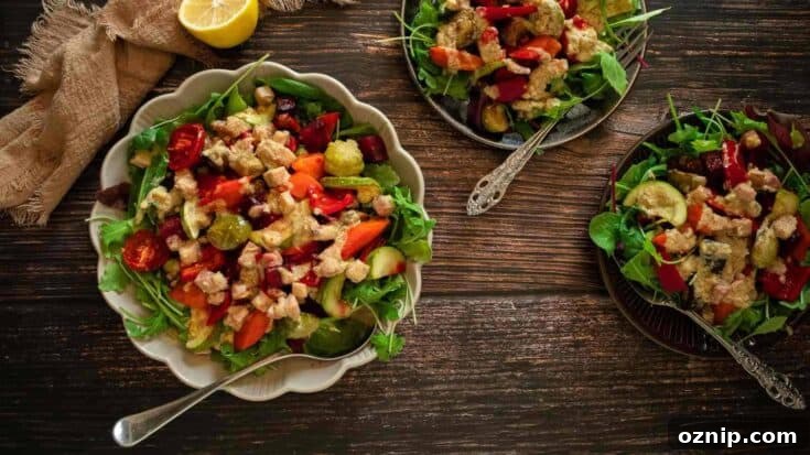 Hearty Roasted Vegetable Salad