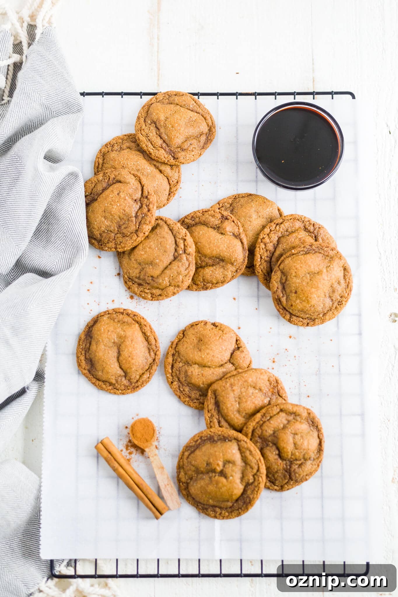 Soft Paleo Molasses Cookies 3 paleo ginger molasses cookies